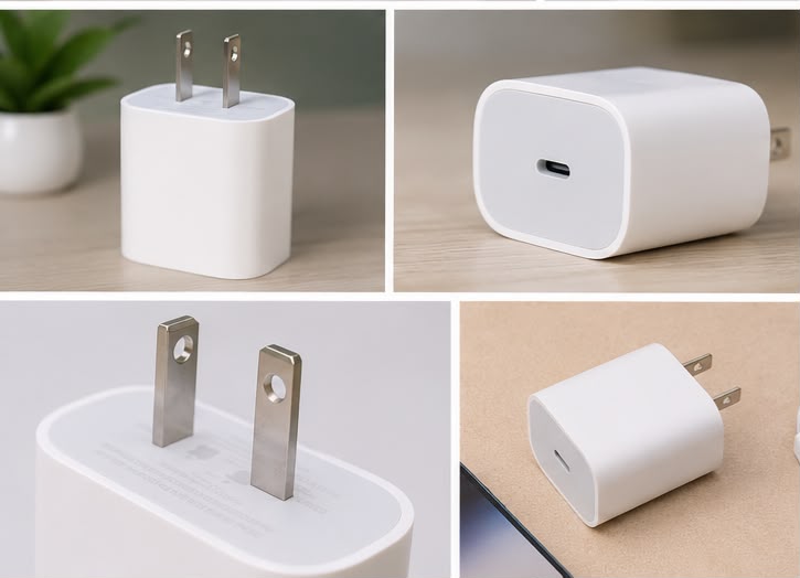 Apple USB-C 20W Power Adapter – Fast Charger With NFC Scan