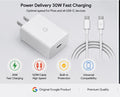 Google 30W USB-C Charger with 120W USB-C to USB-C Cable