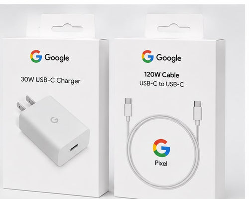 Google 30W USB-C Charger with 120W USB-C to USB-C Cable