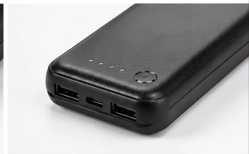 VEN-DENS VD-PB058 10000mAh Power Bank – Built-in Cables | Fast Charging