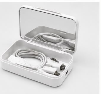 Multi-Function Power Bank with Built-in Mirror & LED Light – Portable Power Bank