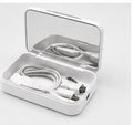 Multi-Function Power Bank with Built-in Mirror & LED Light – Portable Power Bank