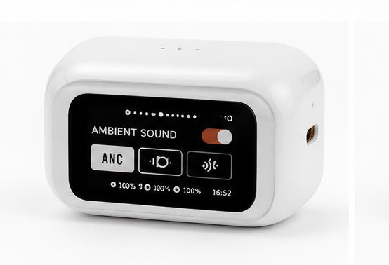 ANC Wireless Earbuds with Touch Control & Digital Display – Bluetooth 5.3 Earbuds