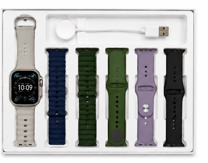 Ultra GUS-03 Smart Watch – 7 Bands | AMOLED Display | Multi-Functional Smartwatch